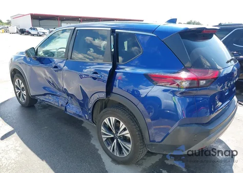2022 Nissan Rogue Sv Intelligent Awd из США, поврежденный, VIN 5N1BT3BB3NC676332